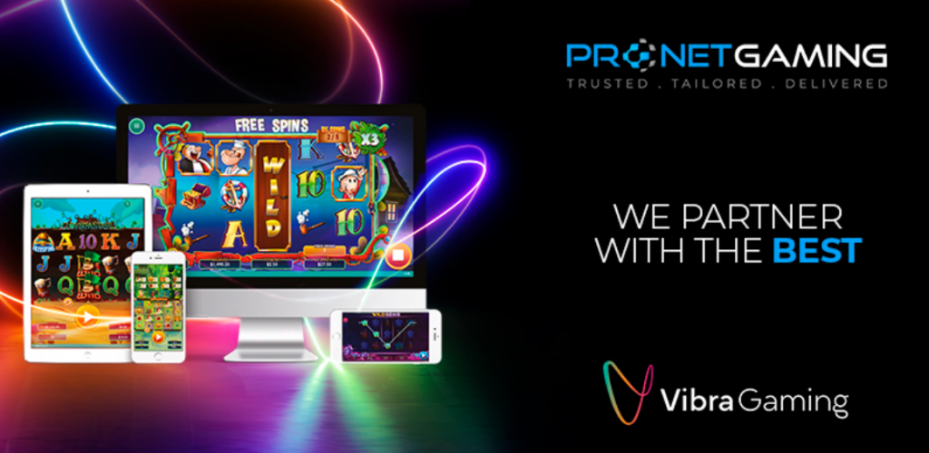 Pronet Gaming Alt yapılı Casino oyunları