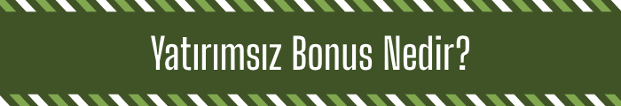 Yatırımsız Bonus Nedir?